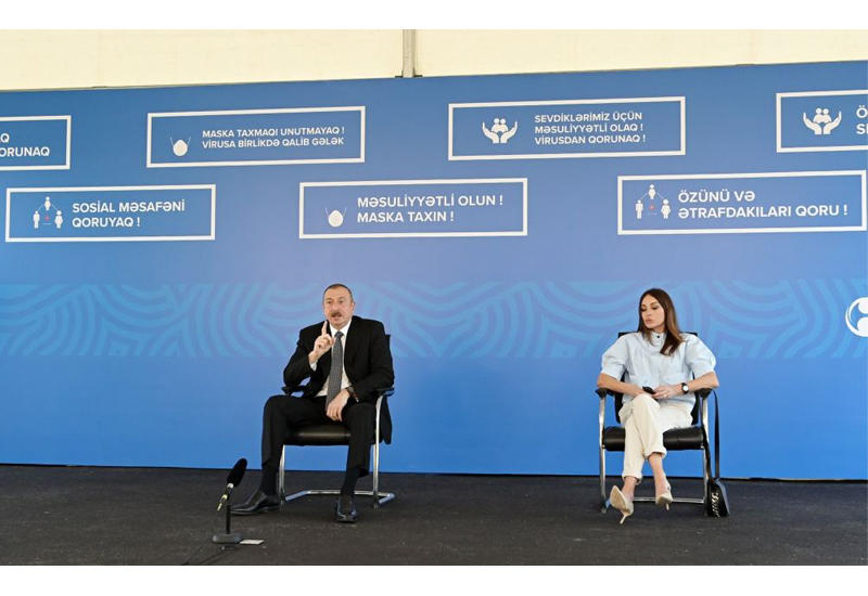 Prezident İlham Əliyev: Ermənistan rəhbərliyi yüzlərlə lənətlə dolu çağırışlar eşidir