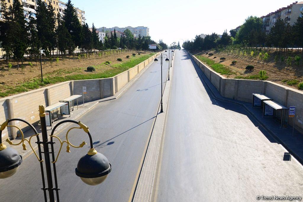 Опустевший Баку: Невероятные кадры города в первый день жесткого карантина