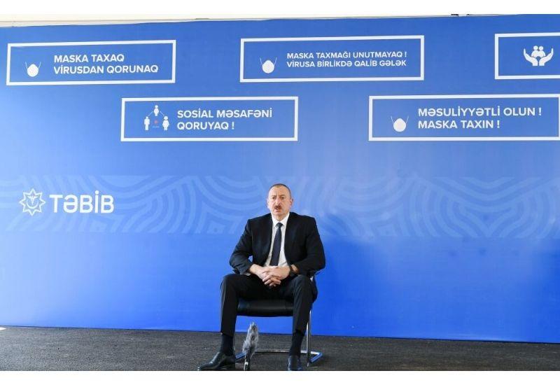 Президент Ильхам Алиев: Независимо от масштабов пандемии коронавируса до конца года уровень жизни людей должен остаться неизменным