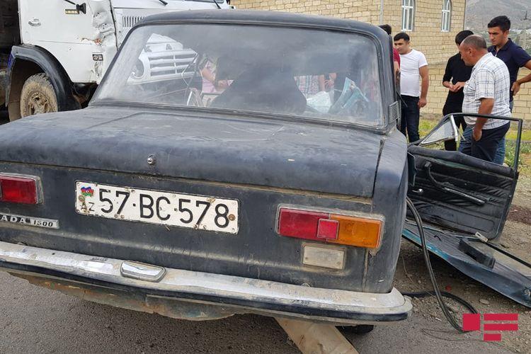 В Товузе произошло страшное ДТП со смертельным исходом