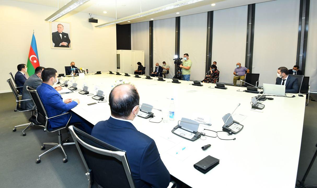 Sahibkarlığın güzəştli maliyyələşdirilməsi və Elektron Kredit Platformasının təqdim ilə bağlı brifinq keçirilib