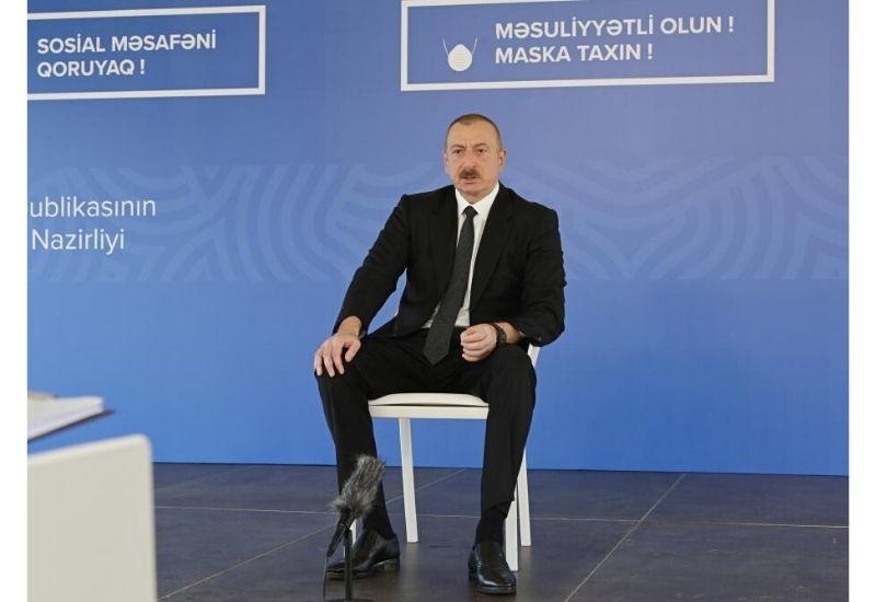 Президент Ильхам Алиев: Сохранение сегодня в силе карантинного режима – правильный шаг