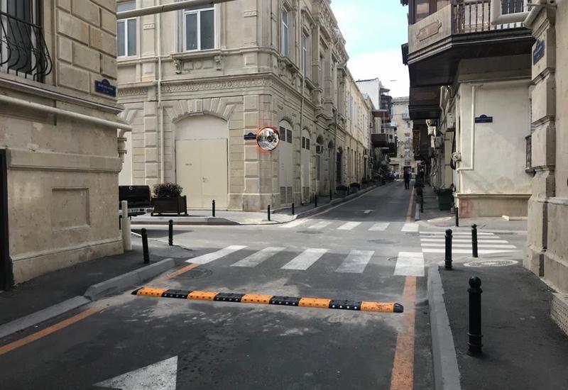 На проблемном автомобильном перекрестке в Баку приняты меры безопасности