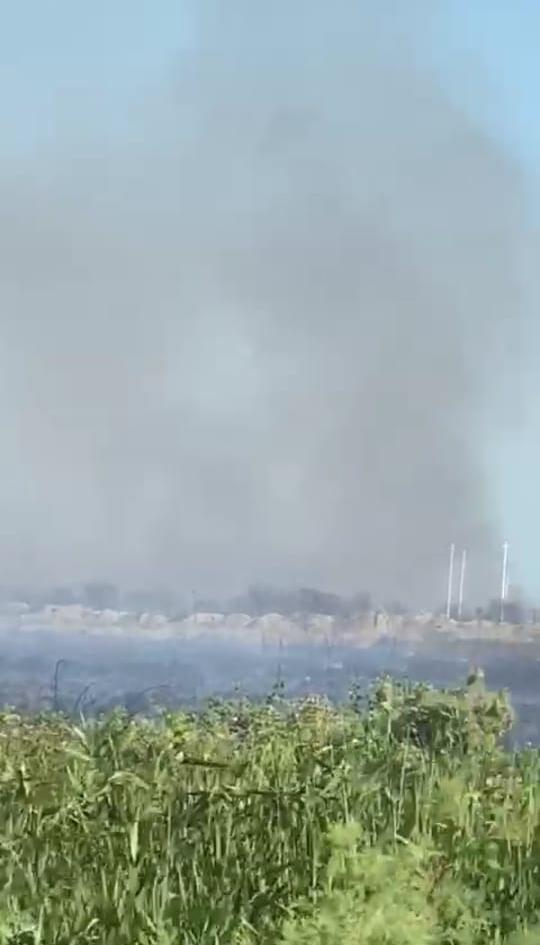 Qızılağac milli parkında yanğın davam edir