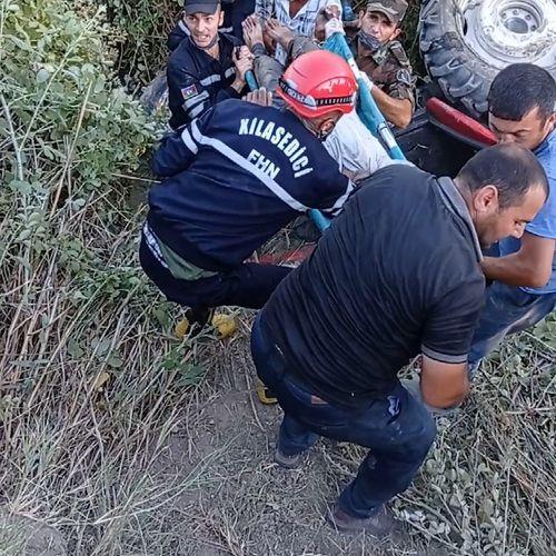 В Барде трактор упал в водный канал, водитель погиб
