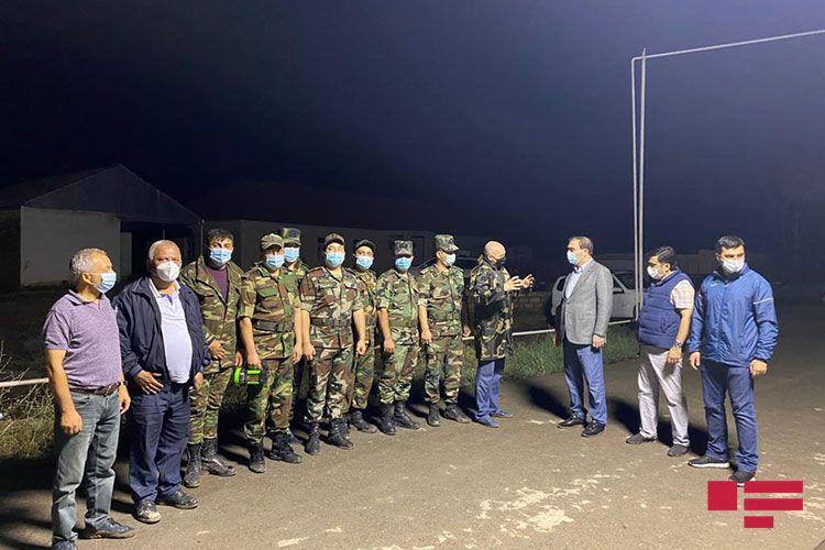 В Гяндже из-за ливня затопило водой жилые дома