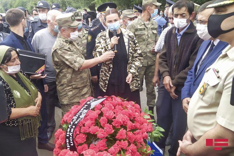 Ставший шехидом военнослужащий Азербайджанской Армии похоронен в Товузе