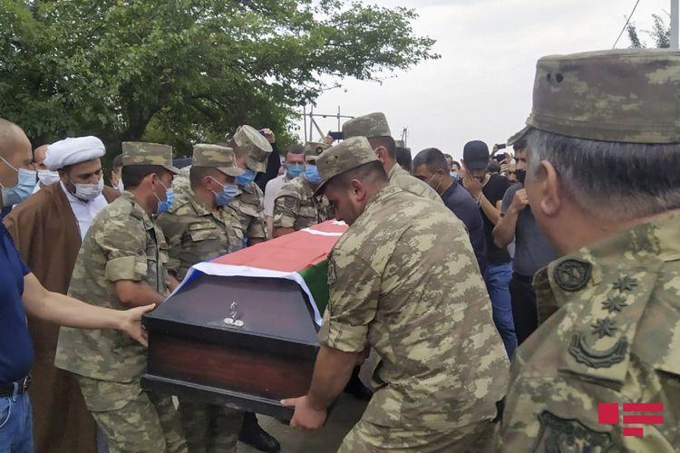 Ставший шехидом военнослужащий Азербайджанской Армии похоронен в Товузе
