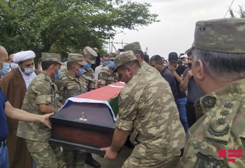 Ставший шехидом военнослужащий Азербайджанской Армии похоронен в Товузе