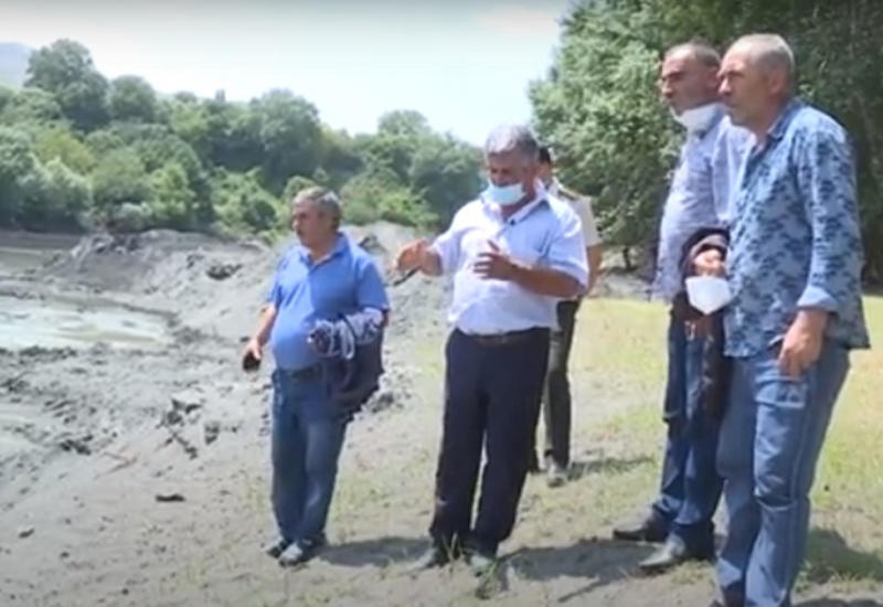 Zaqatalada əsgərimizin boğulması