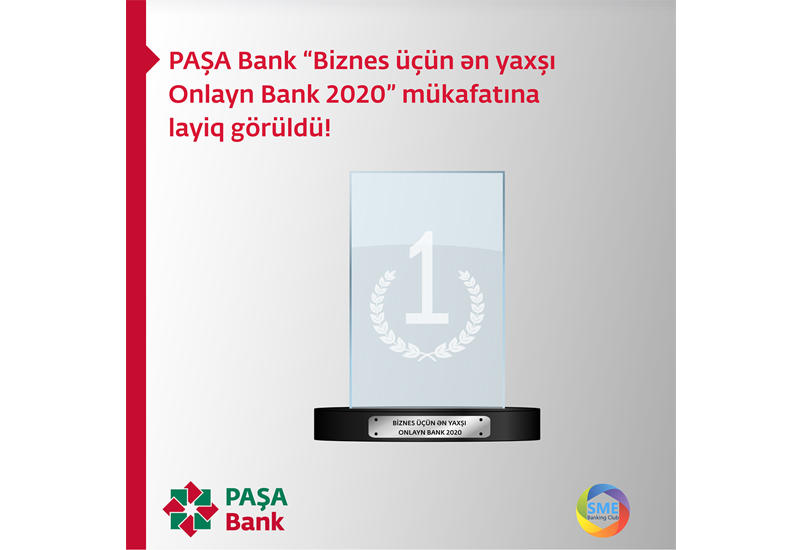 PAŞA Bank nüfuzlu mükafata layiq görüldü (R)