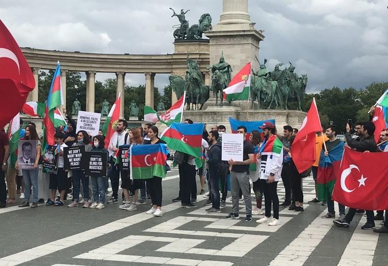В Будапеште прошел массовый митинг против армянской агрессии
