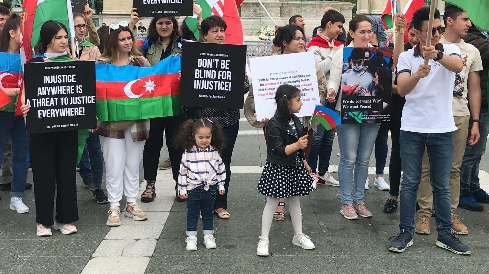 В Будапеште прошел массовый митинг против армянской агрессии