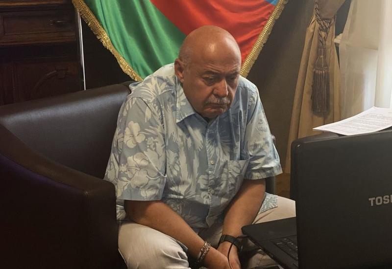 Эльбай Гасымзаде выступил с обращением в Международном союзе архитекторов в связи с армянской агрессией