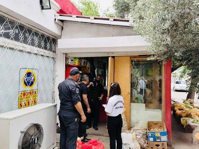 Bakıda marketlərdə maska taxmayanlar cərimələnib