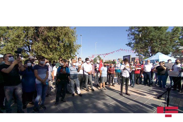 Türkiyənin Kayseri şəhərində Azərbaycana dəstək mitinqi keçirilib