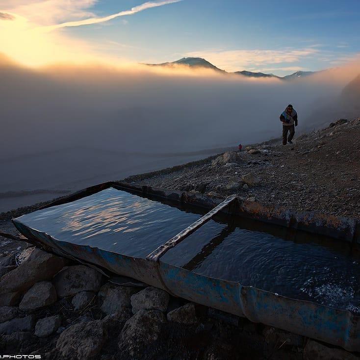 Необычное горное село в Азербайджане