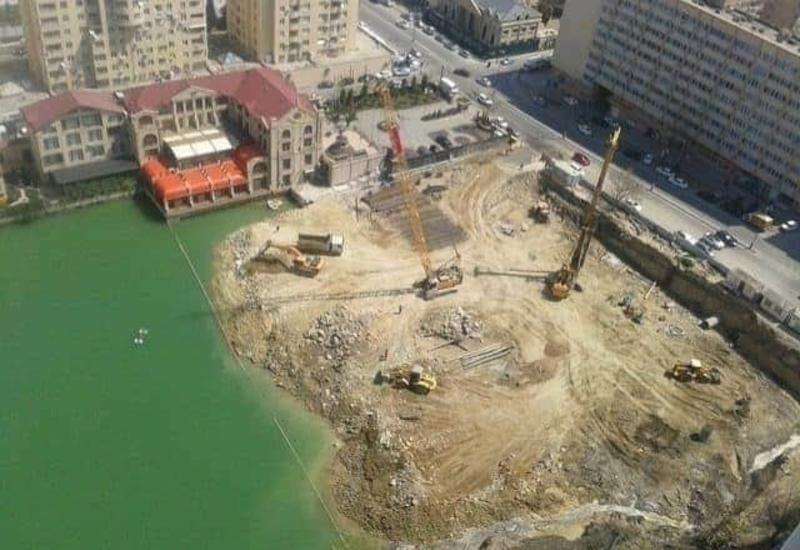 В Ясамальском районе строится новый жилой комплекс