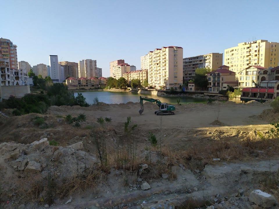 В Ясамальском районе строится новый жилой комплекс