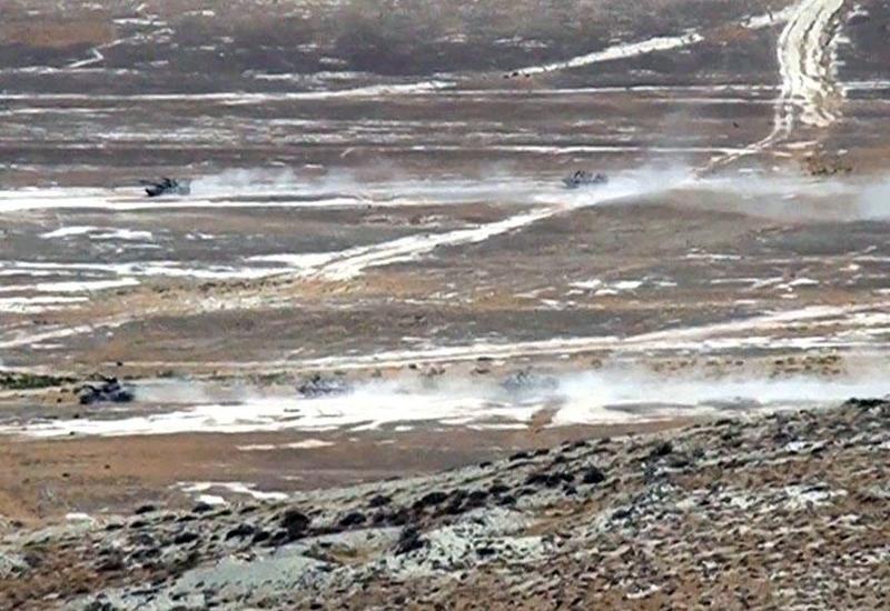Проводится первый этап азербайджано-турецких совместных учений