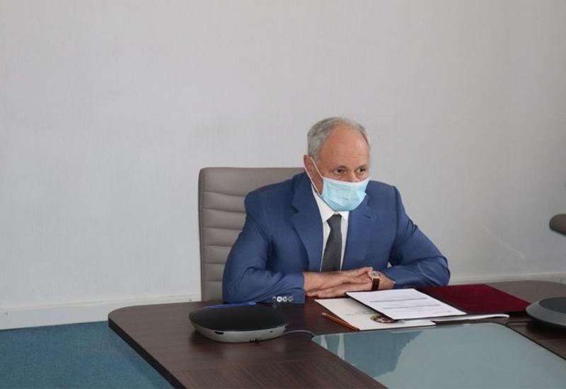 Огтай Ширалиев провел видеоконференцию с миссией ВОЗ в Азербайджане