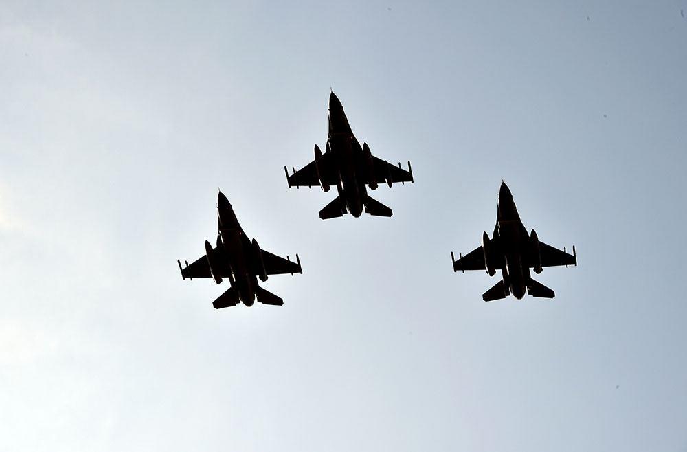 Истребители F-16 ВВС Турции прибыли в Азербайджан