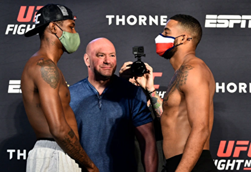Боец UFC упал в обморок перед выходом в октагон