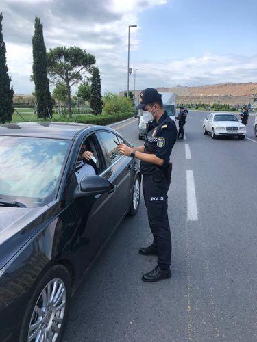 В Баку оштрафованы лица за отсутствие маски и несоблюдение социальной дистанции