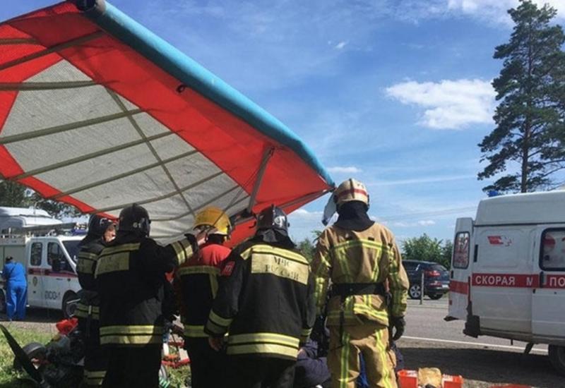 Два человека погибли при крушении мотодельтаплана в Подмосковье
