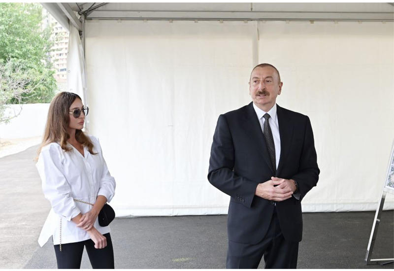 Prezident İlham Əliyev Yasamalda salınacaq yeni parkla bağlı: Göstəriş verdim ki, bütün hasarlar sökülsün və vətəndaşların sərəncamına gözəl bir park verilsin