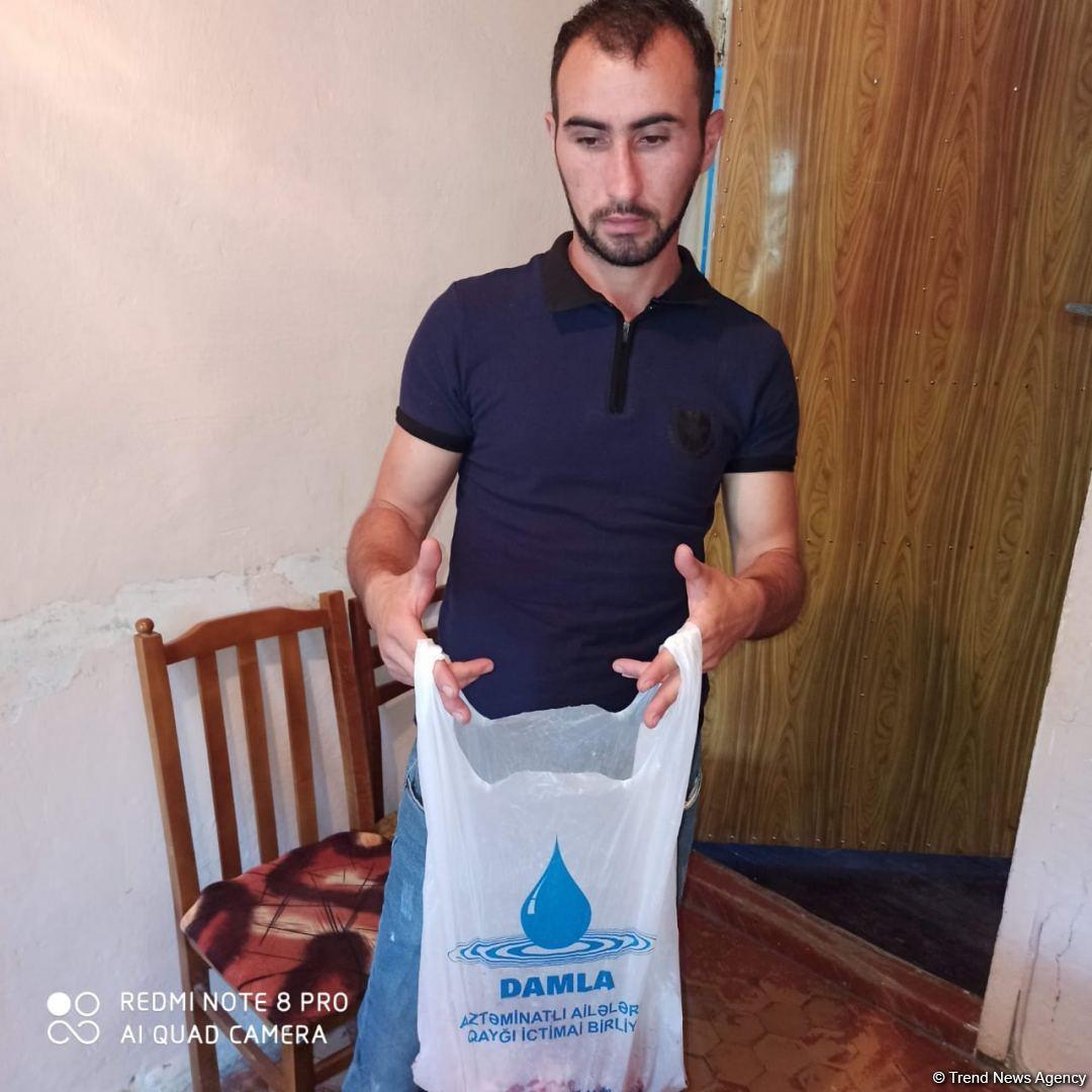Deputat Sevil Mikayılovanın təşəbbüsü ilə Xudat sakinlərinə Qurban sovqatları paylanılıb