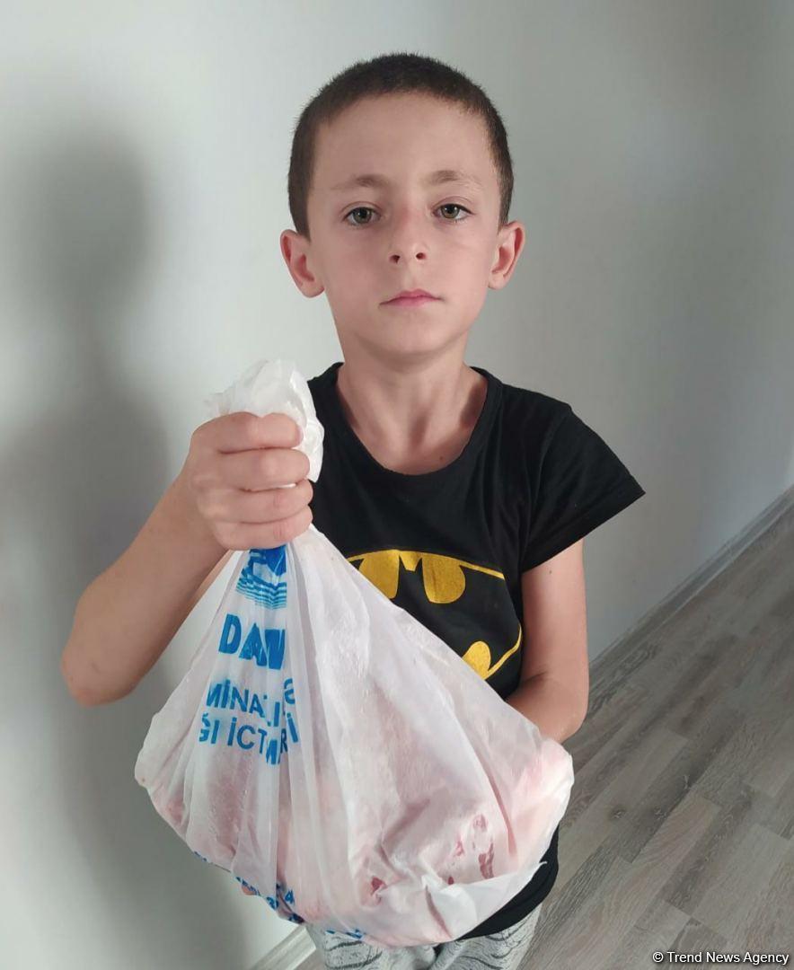 Deputat Sevil Mikayılovanın təşəbbüsü ilə Xudat sakinlərinə Qurban sovqatları paylanılıb