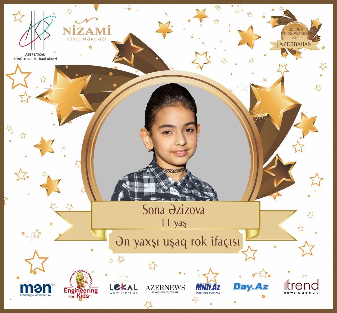 Церемония награждения Azerbaijan Golden Kids Awards 2020 пройдет в онлайн-формате