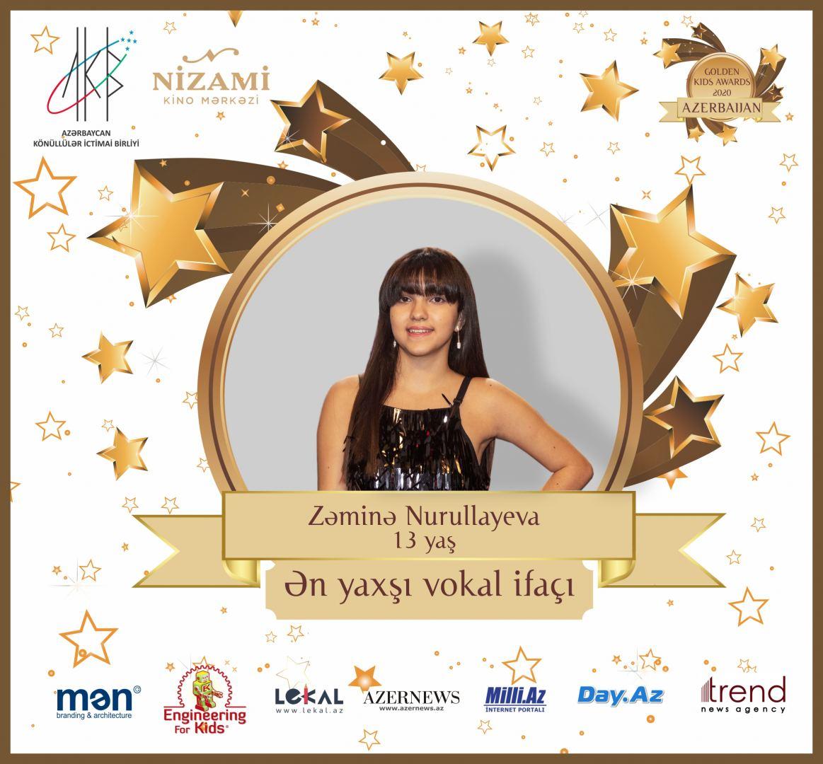 Церемония награждения Azerbaijan Golden Kids Awards 2020 пройдет в онлайн-формате