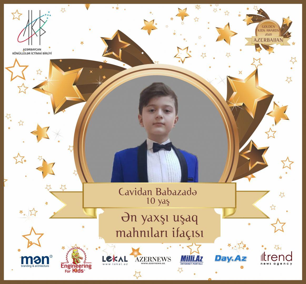 Церемония награждения Azerbaijan Golden Kids Awards 2020 пройдет в онлайн-формате
