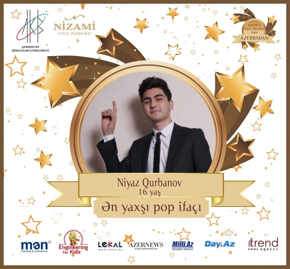 Церемония награждения Azerbaijan Golden Kids Awards 2020 пройдет в онлайн-формате