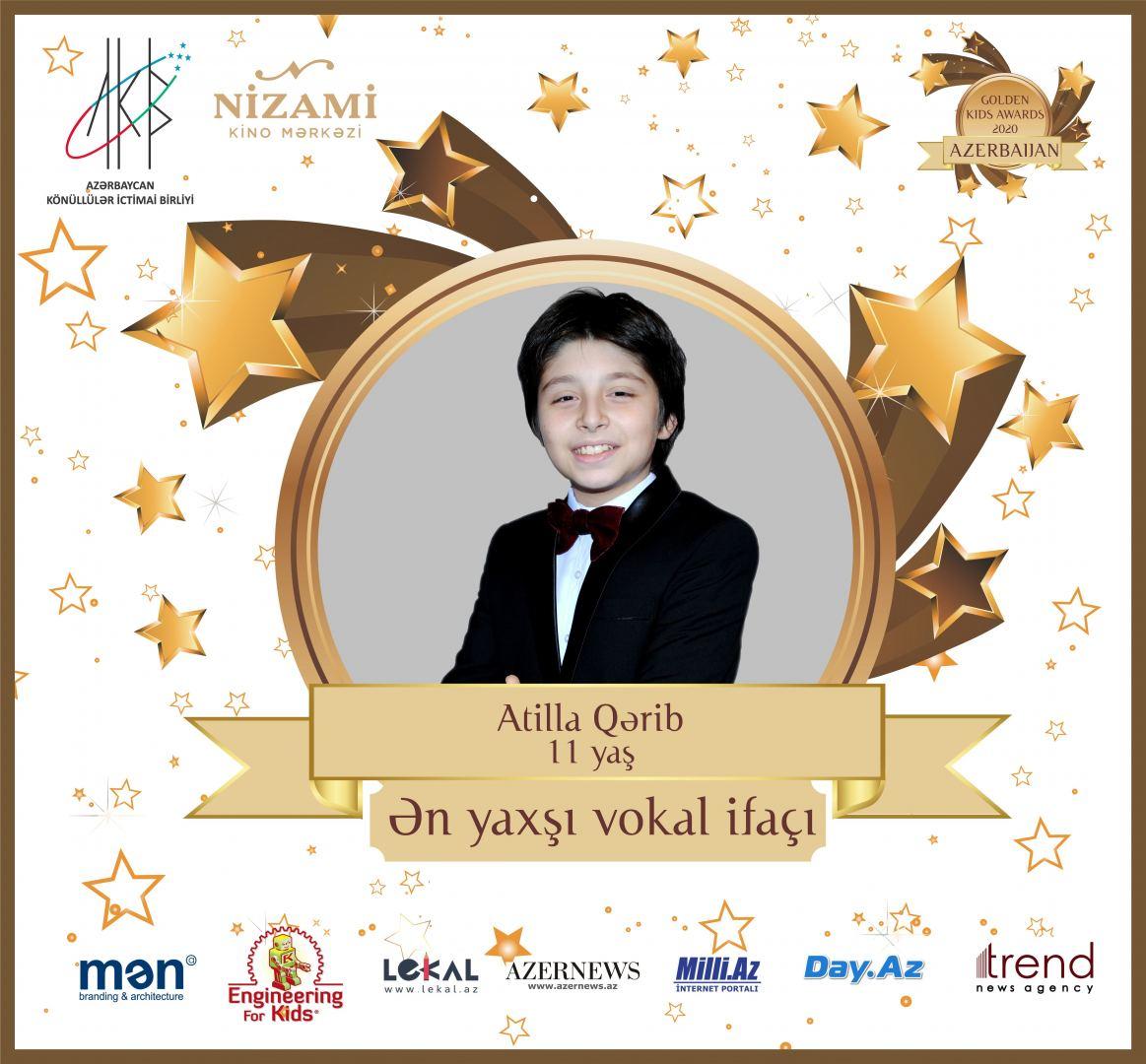 Церемония награждения Azerbaijan Golden Kids Awards 2020 пройдет в онлайн-формате