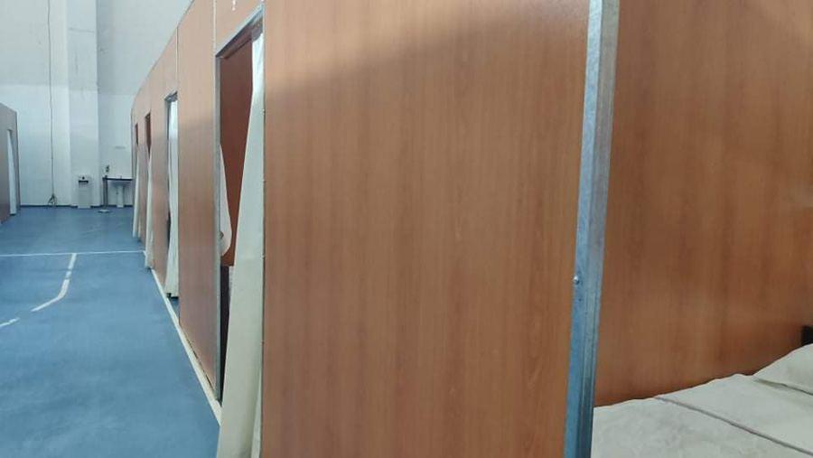Говсанский олимпийский спортивный комплекс сдан в эксплуатацию как больница модульного типа