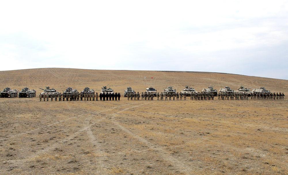 Азербайджанские и турецкие военнослужащие выполнили задачи совместных широкомасштабных учений