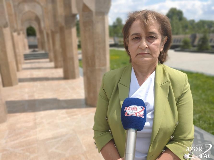 Репортаж с улицы имени генерал-майора Полада Гашимова в Габале