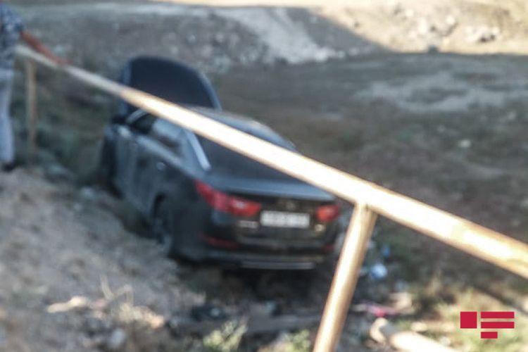 Тяжелое ДТП в Баку, есть пострадавший