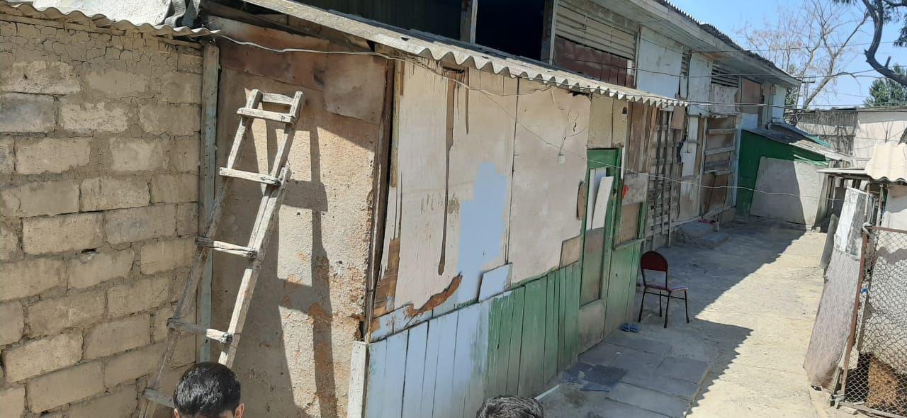 В Мингячевире произошел оползень, пострадали дома