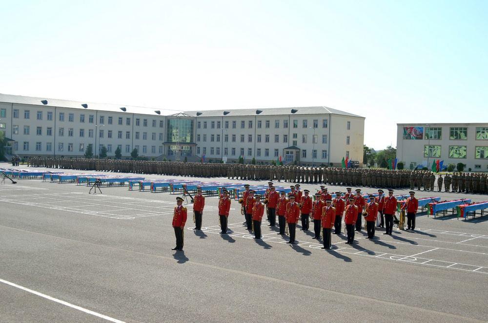 Солдаты азербайджанской армии принесли присягу