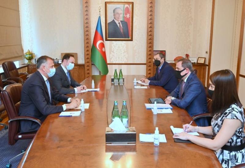 Глава МИД Азербайджана принял грузинского посла