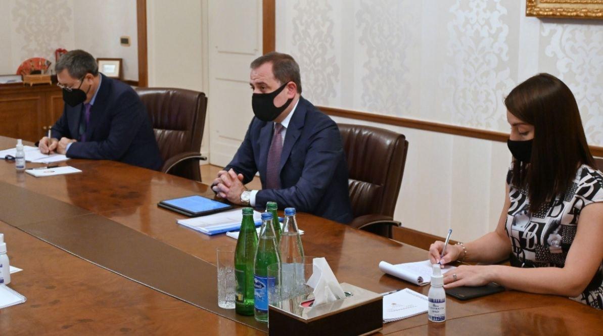 Глава МИД Азербайджана принял грузинского посла