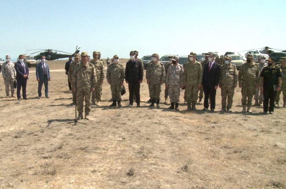 В рамках азербайджано-турецких совместных учений прошел "День высокопоставленных наблюдателей"