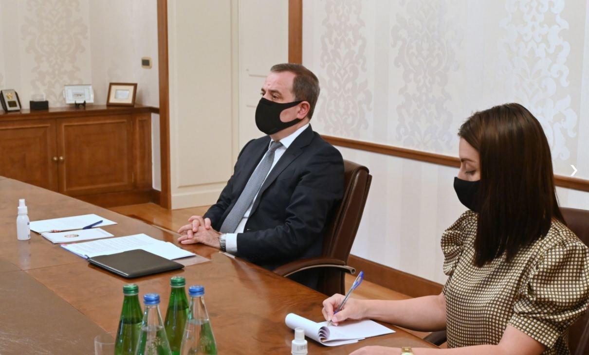 Джейхун Байрамов принял нового посла Японии