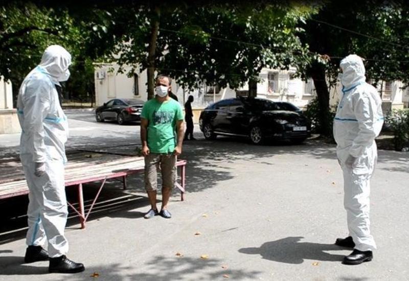 В Мингячевире задержан больной коронавирусом, покинувший место жительства