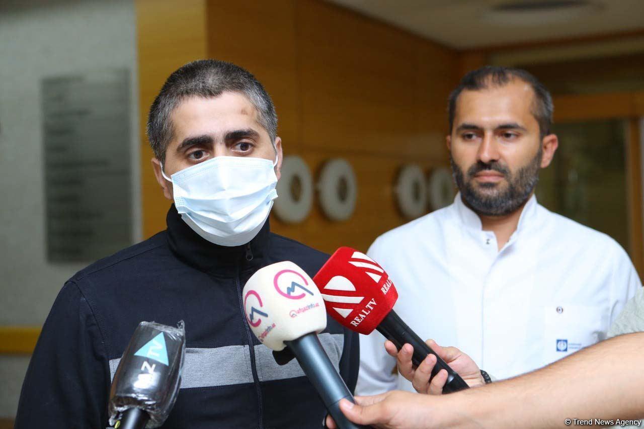 Koronavirusdan sağalan həkim Cavid Paşayev evə buraxılıb