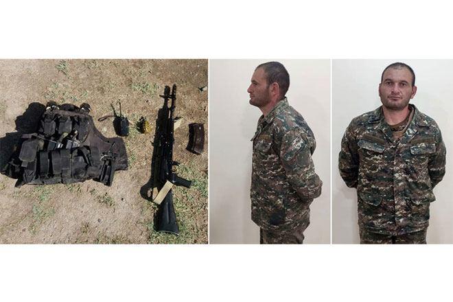Минобороны Азербайджана показало снаряжение плененного армянского командира